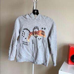 Tiger graphic hoodie